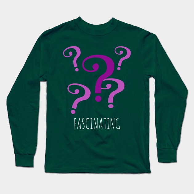 Riddle Me This Long Sleeve T-Shirt by livi910